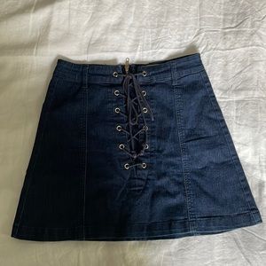Denim skirt